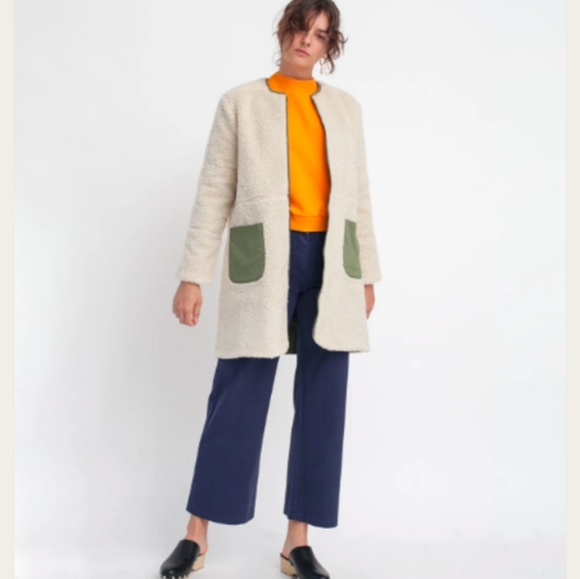 Loup Reversible Phoebe coat size S - Picture 5 of 14